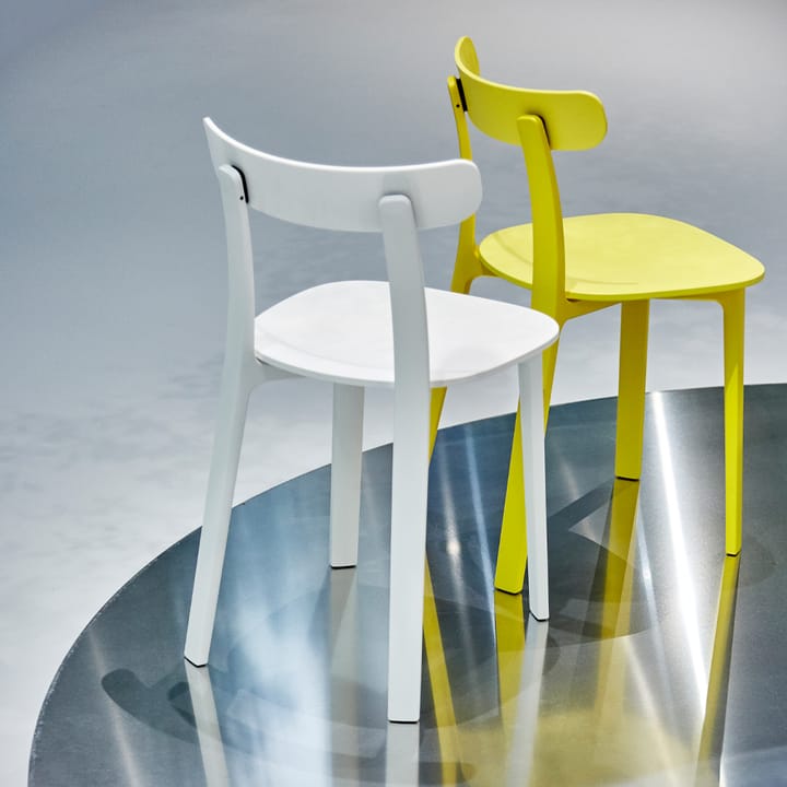 All Plastic Chair stol, Graphic grey-Two tone Vitra