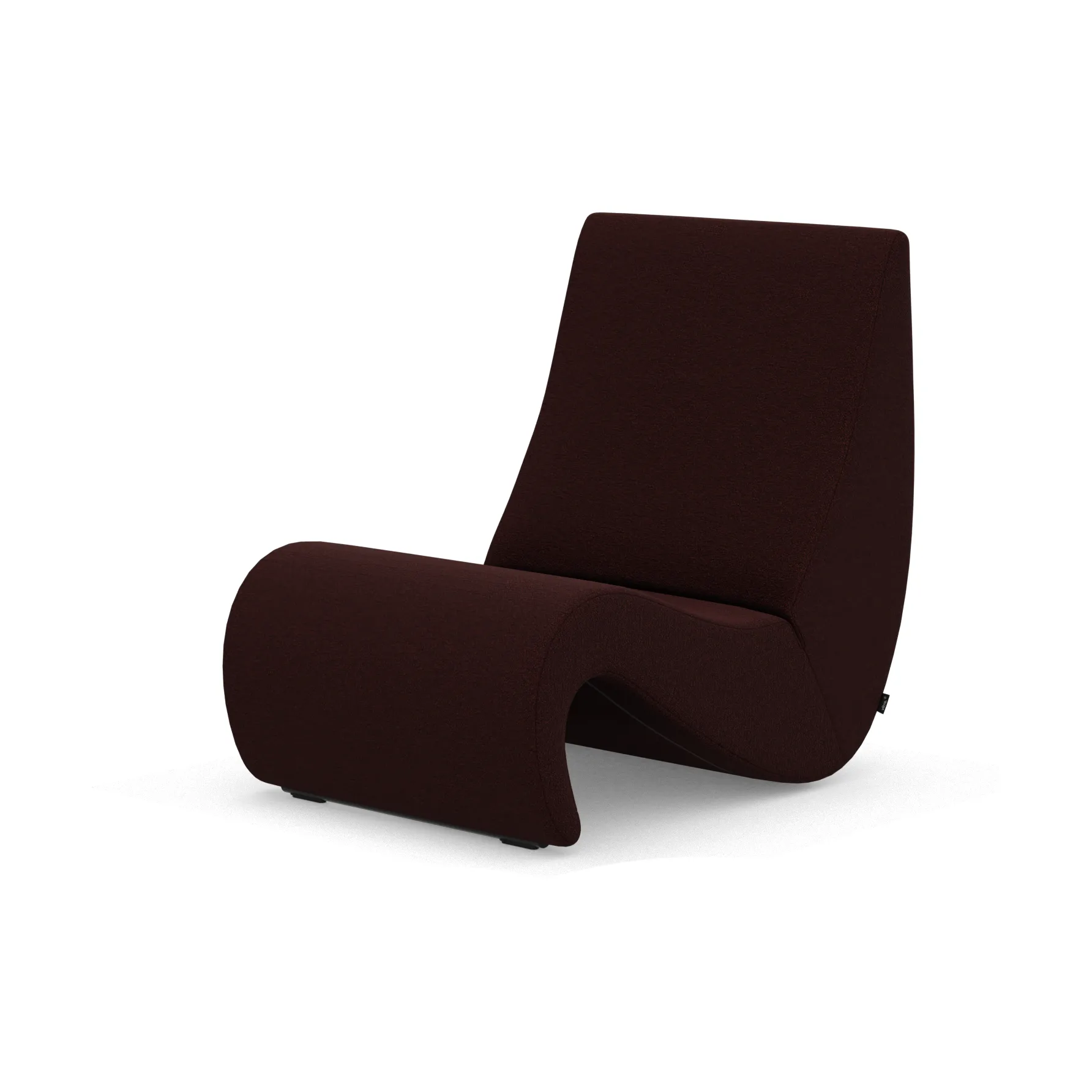 Amoebe lenestol, Cento dark red melange Vitra
