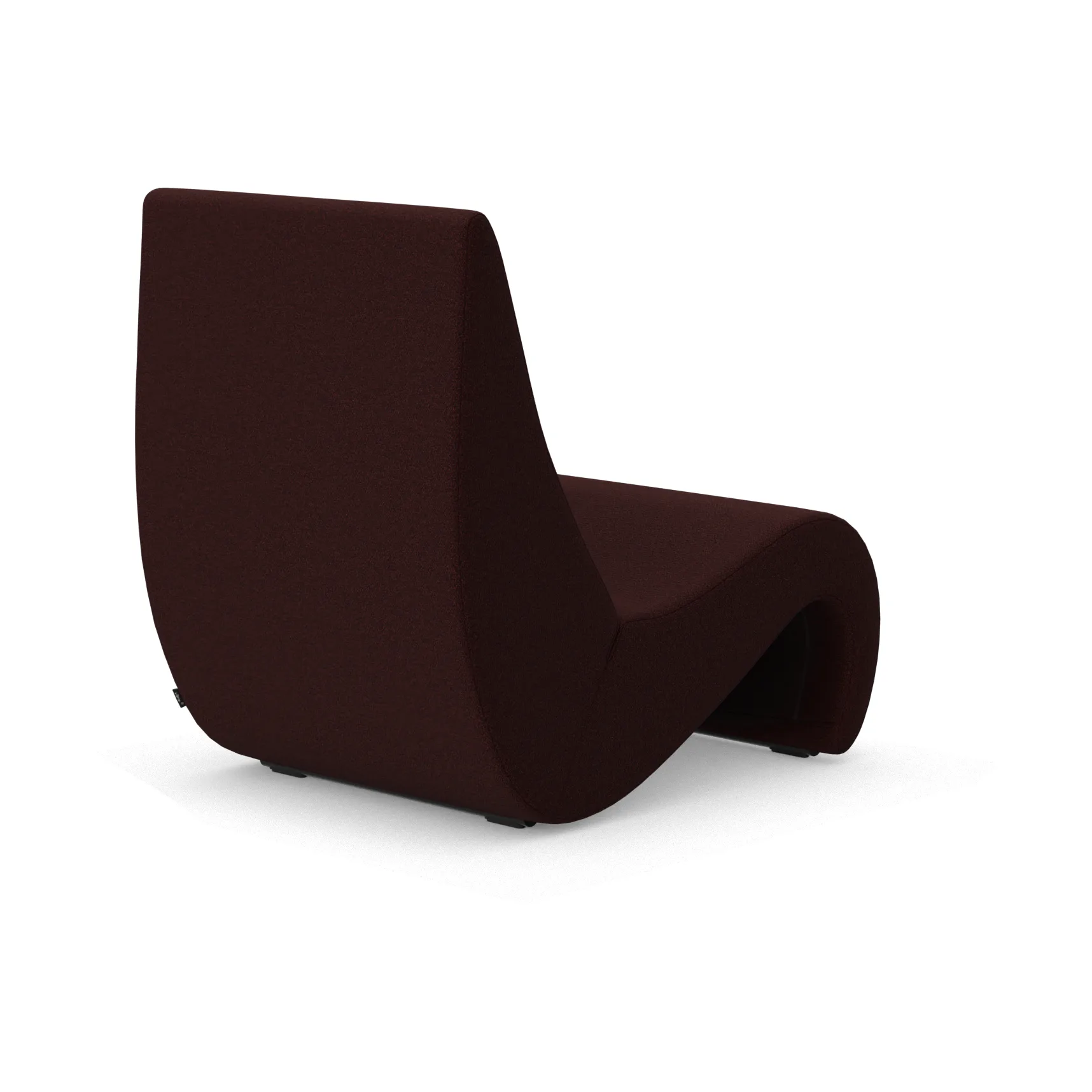 Amoebe lenestol, Cento dark red melange Vitra