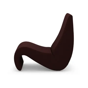 Amoebe lenestol - Cento dark red melange - Vitra
