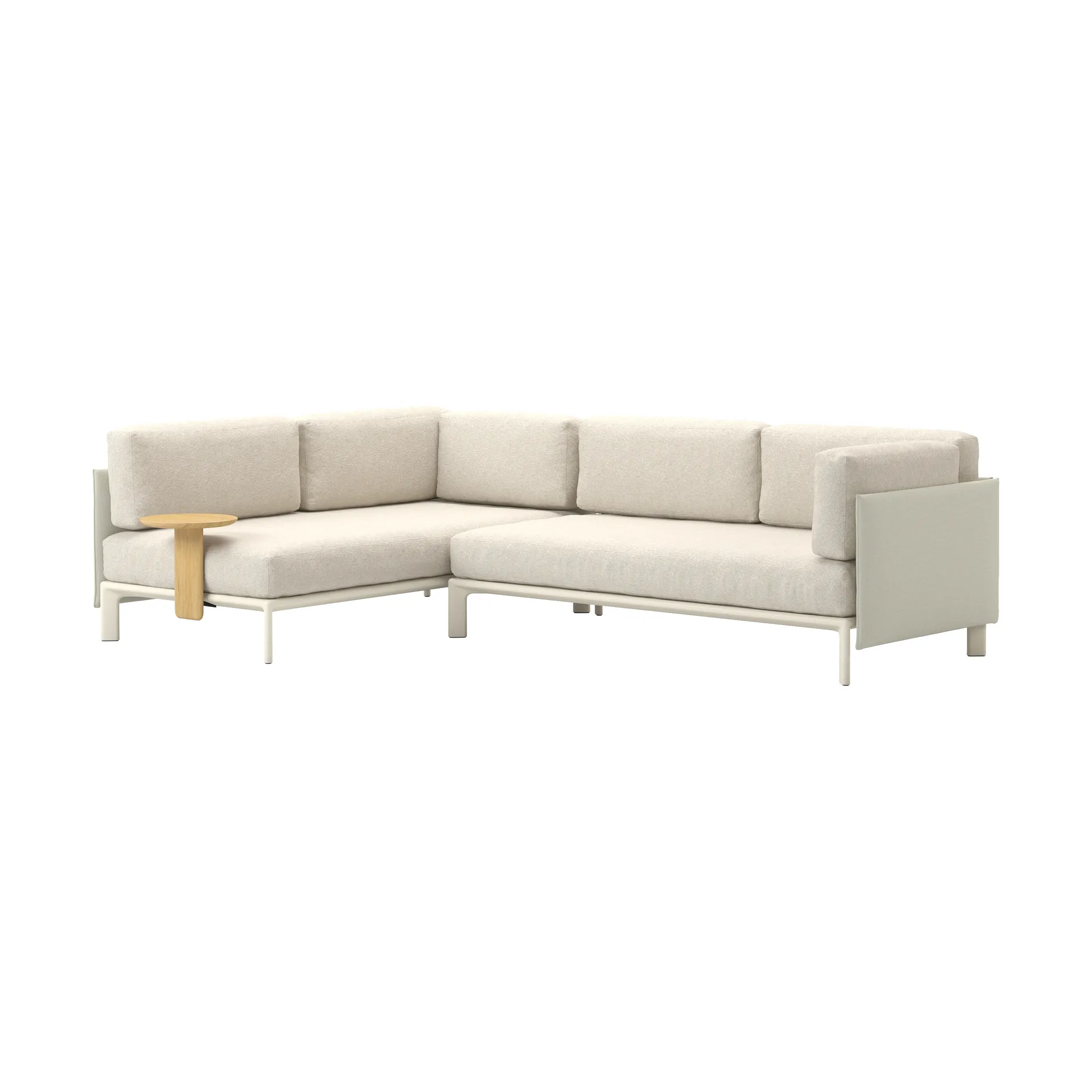 Anagram soft modulsofa - Nubia 01 Ivory Pearl-chalk,  Vitra