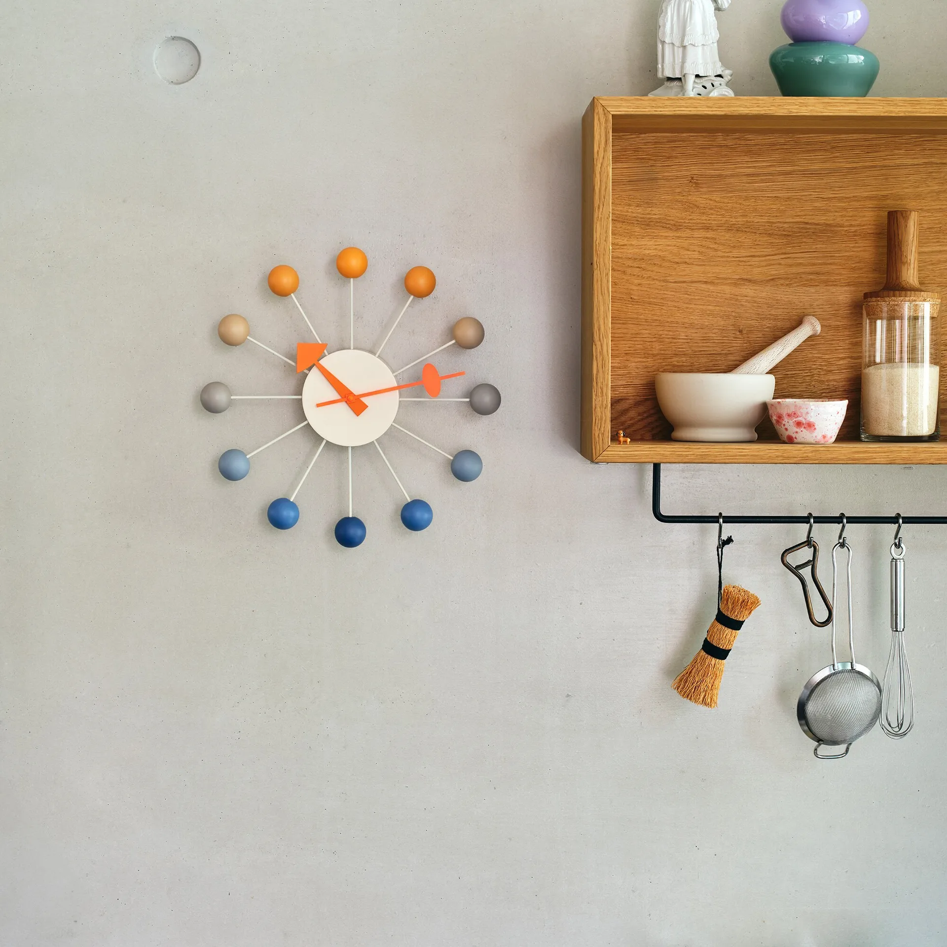 Ball Clock veggklokke Special Edition Ø33 cm, Sunrise Vitra