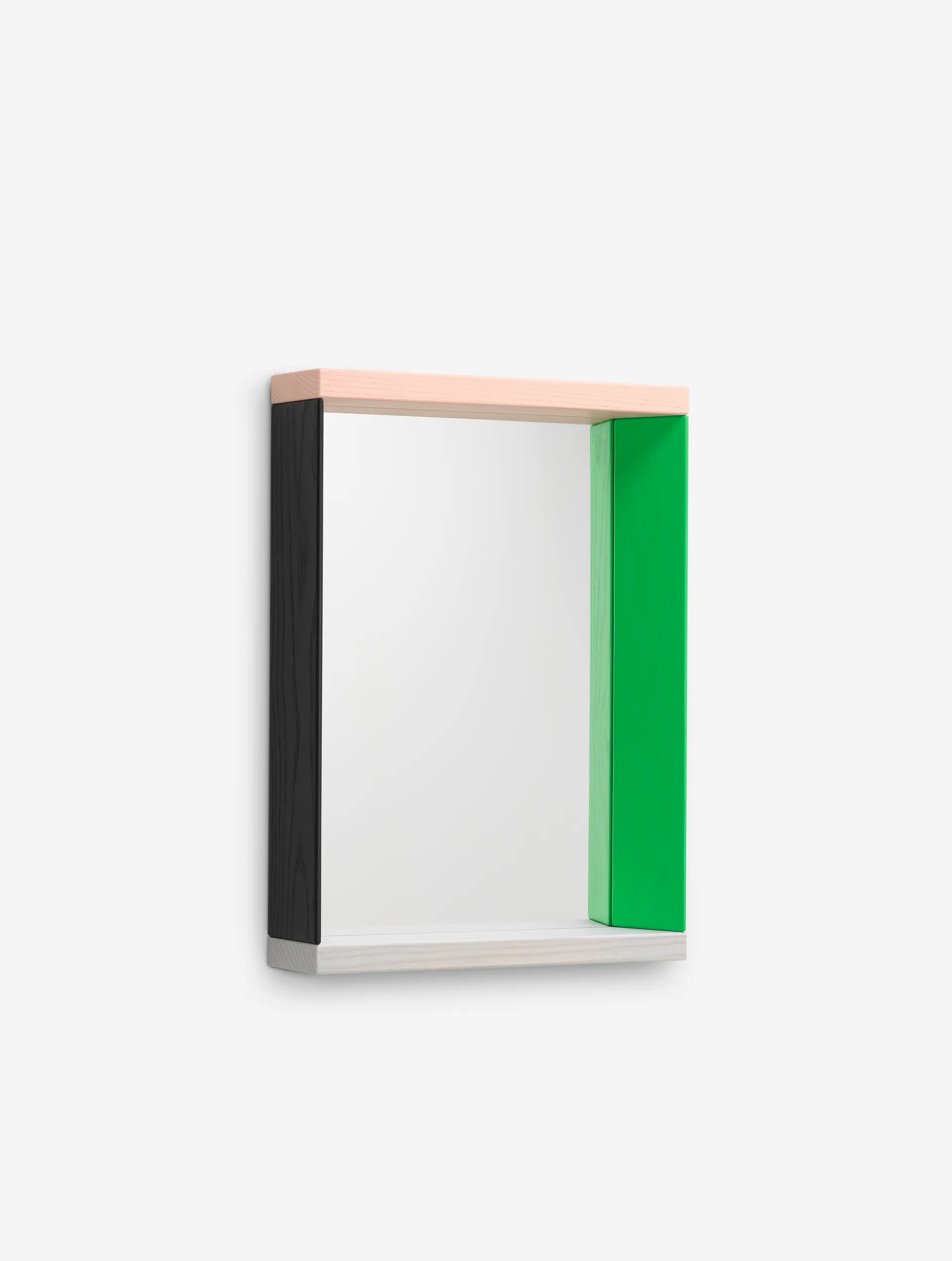 Colour Frame Mirror vegg Speil small, Green-pink Vitra