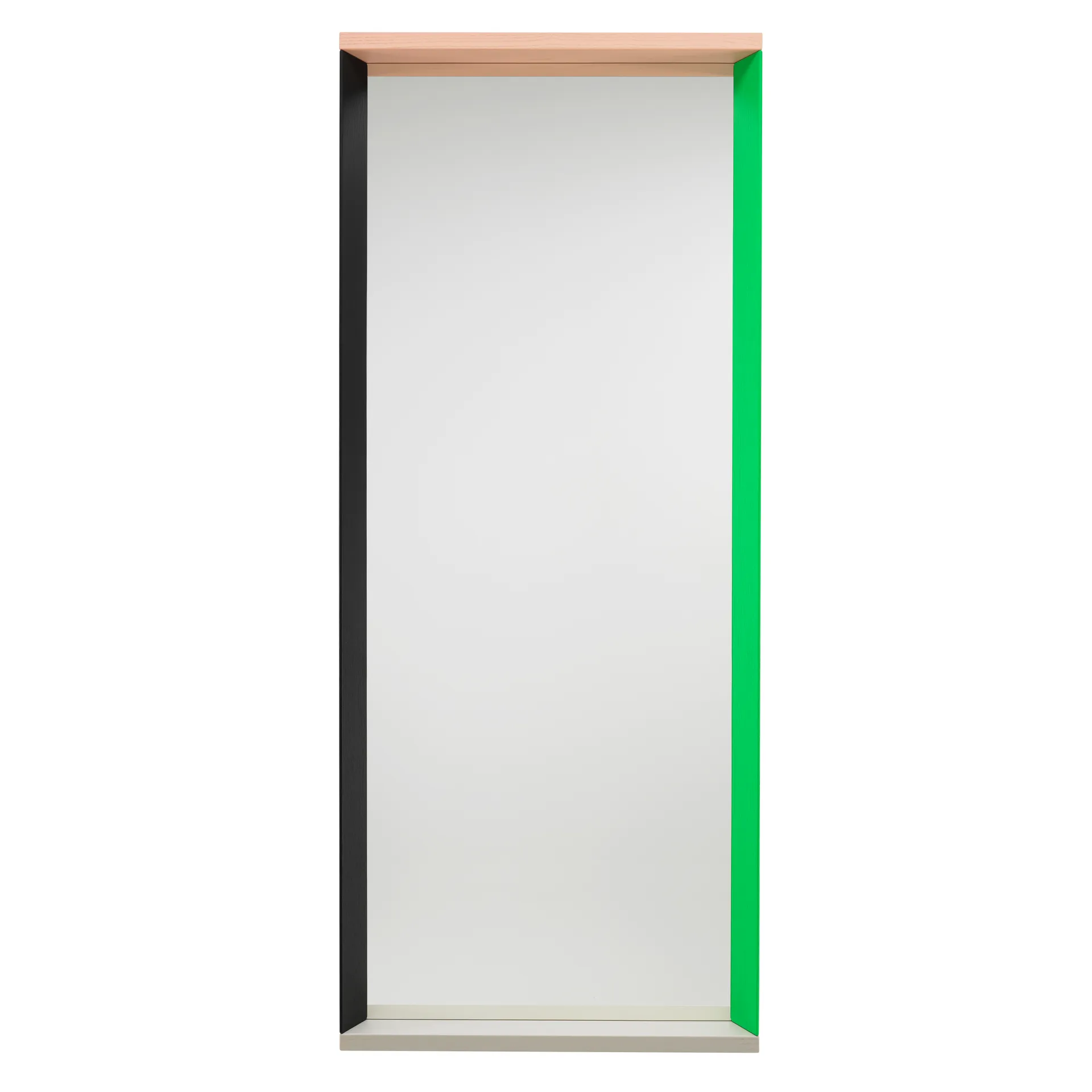 Colour Frame Mirror veggspeil large, Green-pink Vitra