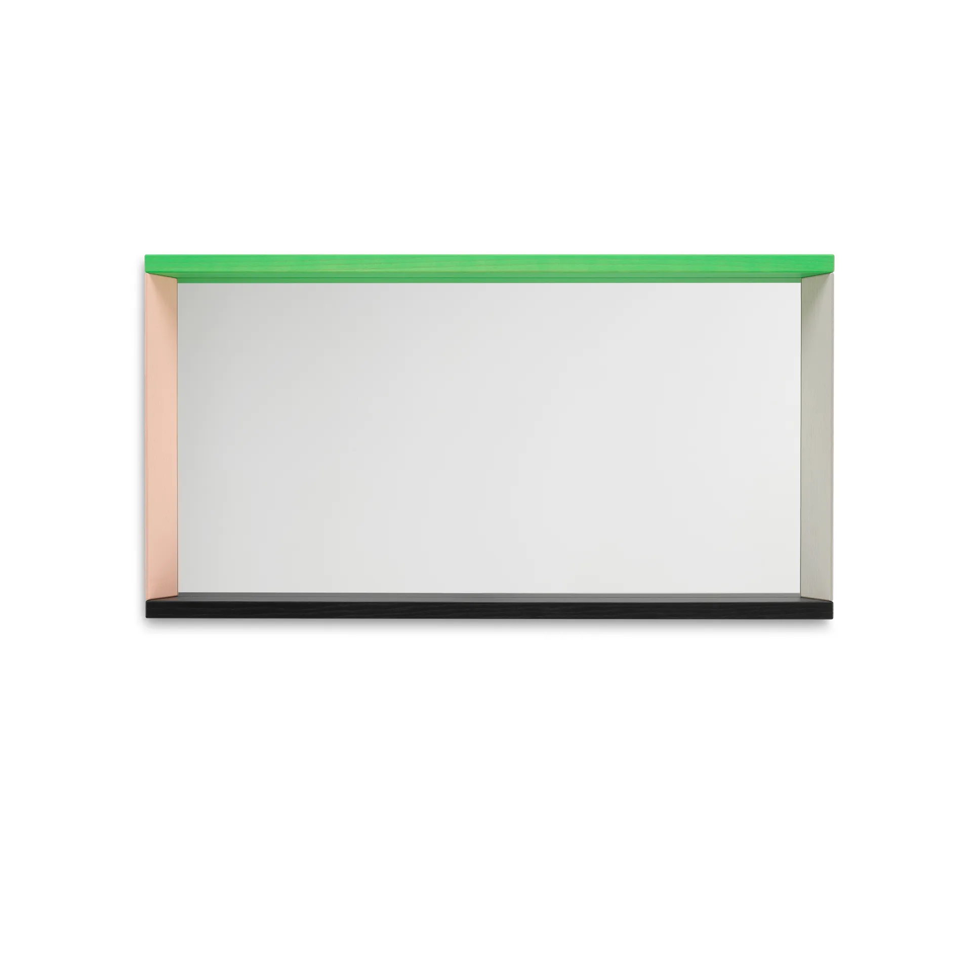 Colour Frame Mirror veggspeil medium, Green-pink Vitra