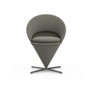 Cone Chair stol - Cento salt´n pepper-rustfritt stål - Vitra
