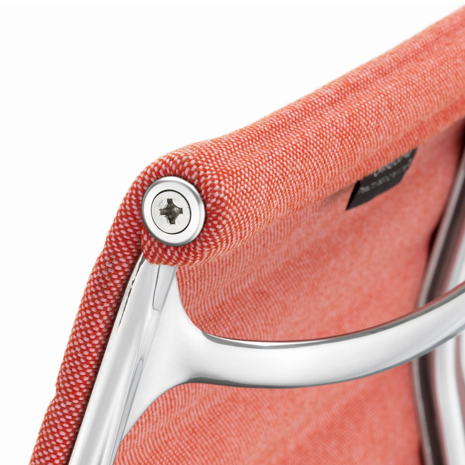 EA 101 stol polert aluminium, Hopsak 75 dark blue-Moor brown Vitra