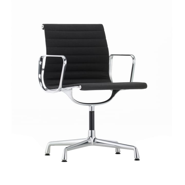 EA 103 armlenestol polert aluminium - Hopsak 66 nero - Vitra