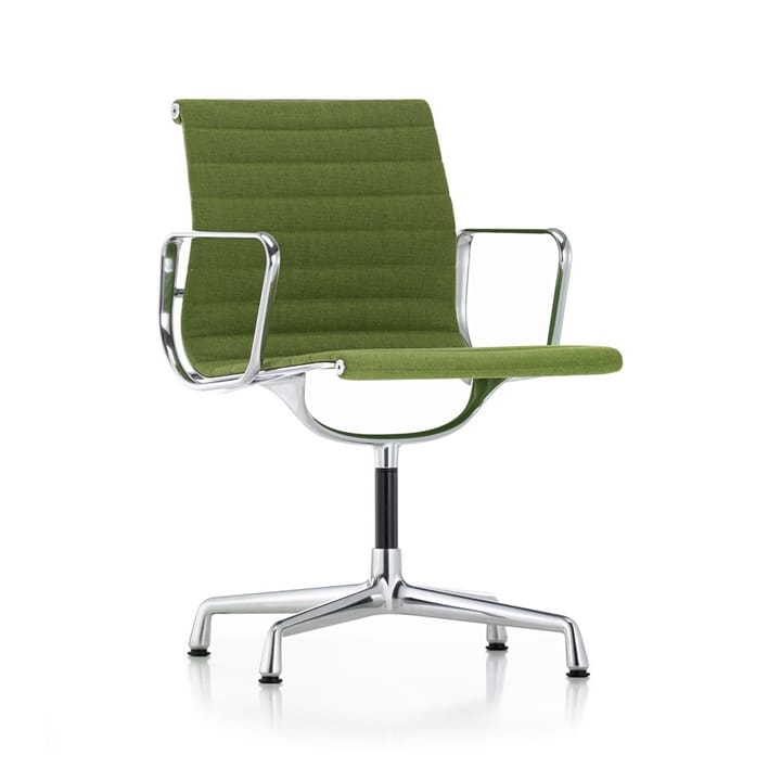 EA 103 armlenestol polert aluminium - Hopsak 70 grass green-forest - Vitra