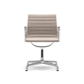 EA 103 stol med armlene polert kromstativ - Fossil (filttasser) - Vitra