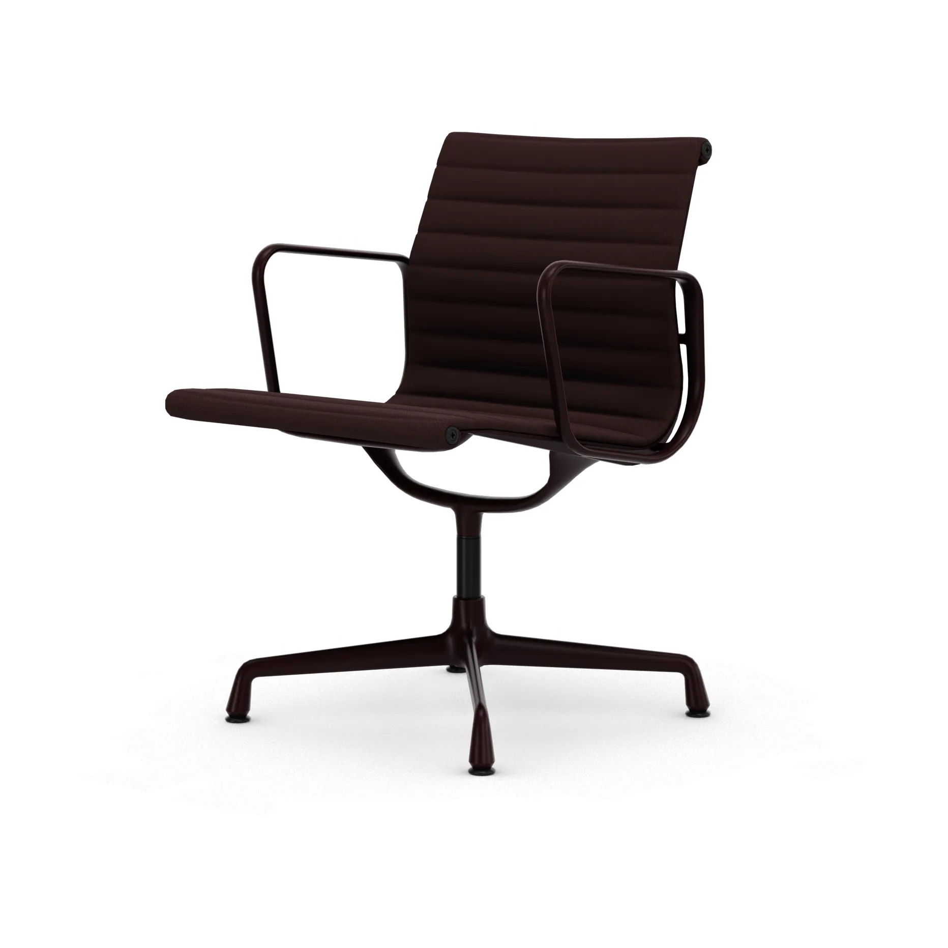 EA 108 kontorstol, 16 Dark red/nero-60 dark bordeaux, swivel base Vitra