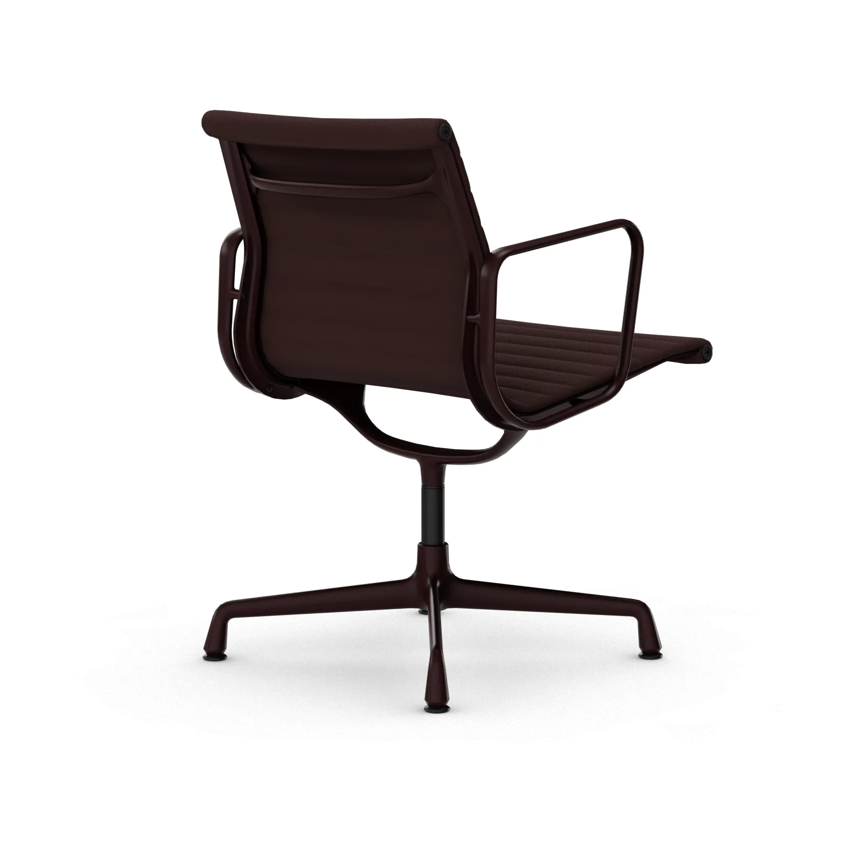 EA 108 kontorstol, 16 Dark red/nero-60 dark bordeaux, swivel base Vitra