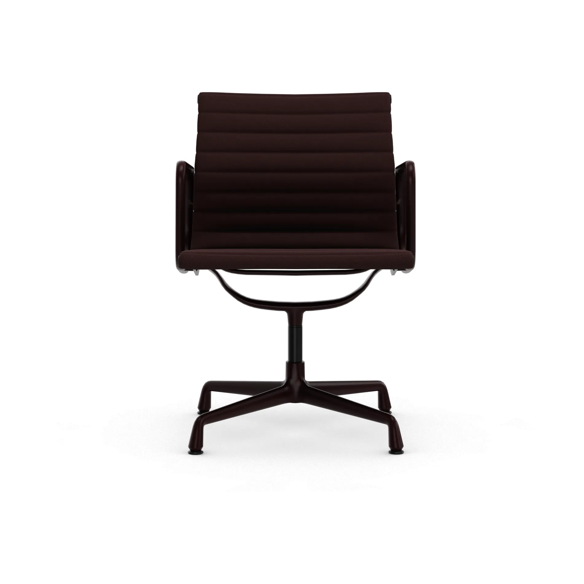 EA 108 kontorstol, 16 Dark red/nero-60 dark bordeaux, swivel base Vitra