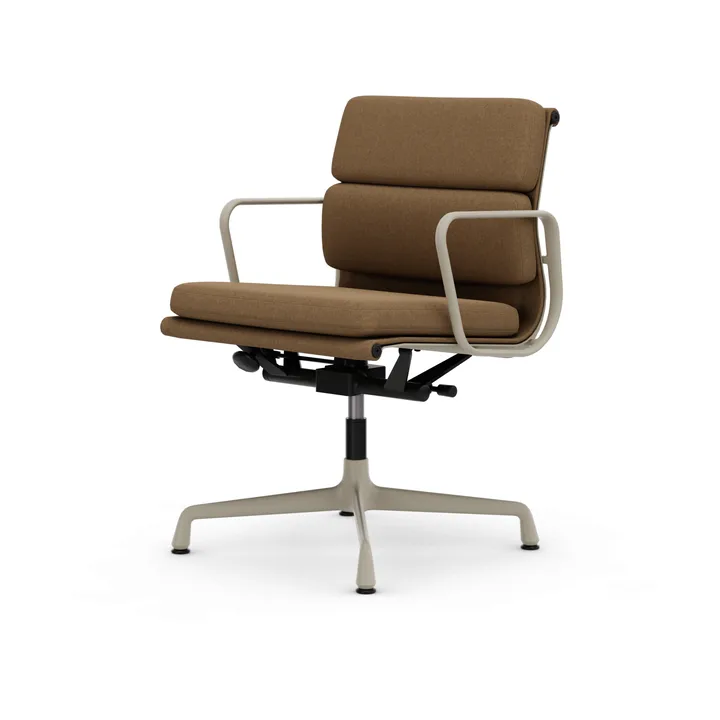 EA 231 Soft Pad Chair kontorstol filt glidere - 13 papyrus-37 chalk powder coated - Vitra