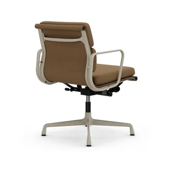 EA 231 Soft Pad Chair kontorstol filt glidere - 13 papyrus-37 chalk powder coated - Vitra