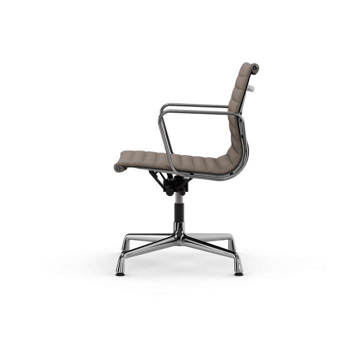 EA132 Aluminium Chair kontorstol filt glidere, 02 fossil-chrome Vitra
