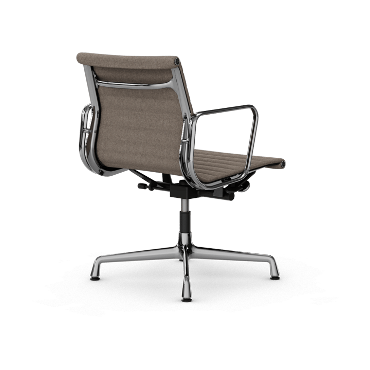 EA132 Aluminium Chair kontorstol filt glidere, 02 fossil-chrome Vitra