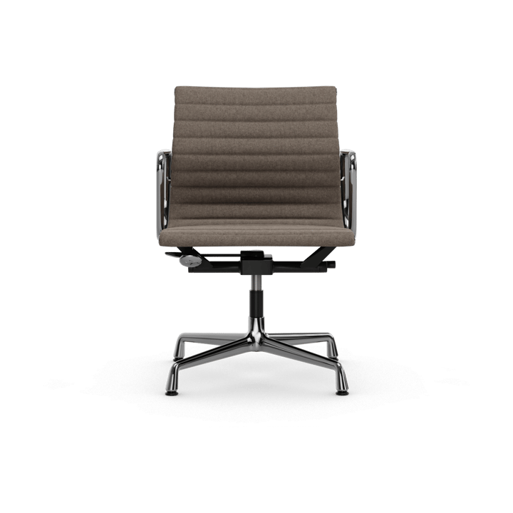 EA132 Aluminium Chair kontorstol filt glidere, 02 fossil-chrome Vitra