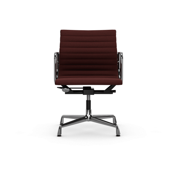 EA132 Aluminium Chair kontorstol filt glidere, 19 chestnut-polished Vitra