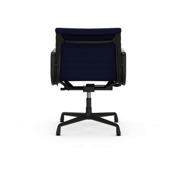 EA132 Aluminium Chair kontorstol filt glidere - 21 dark blue-deep black - Vitra