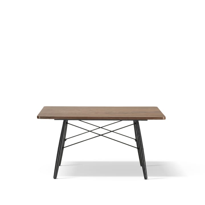 Eames coffee table sofabord svartbeiset askben - American walnut liten - Vitra