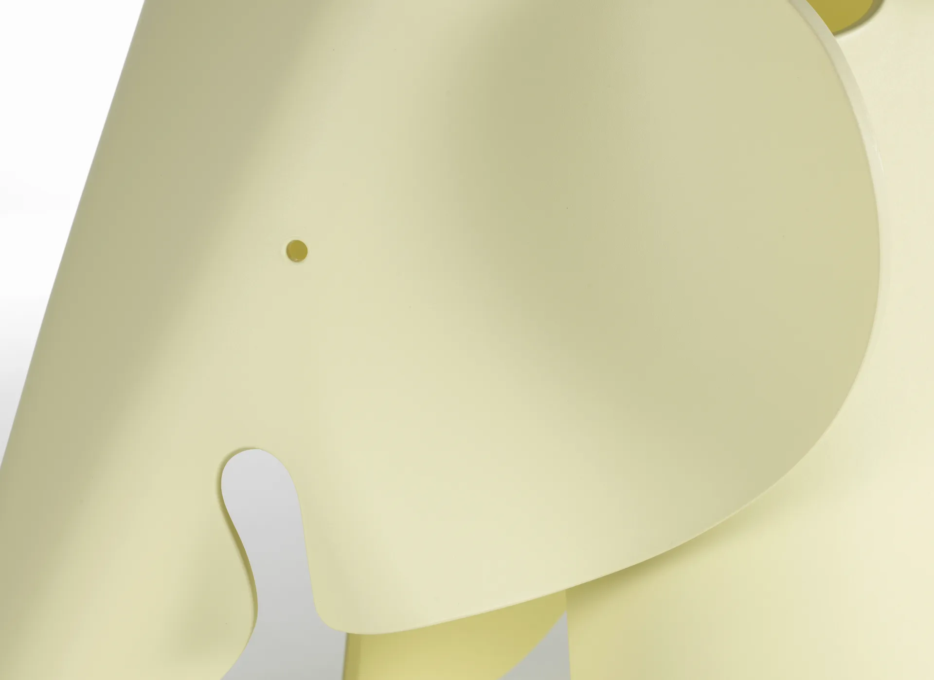 Eames elephant recycled small dekorasjon, Canary Vitra
