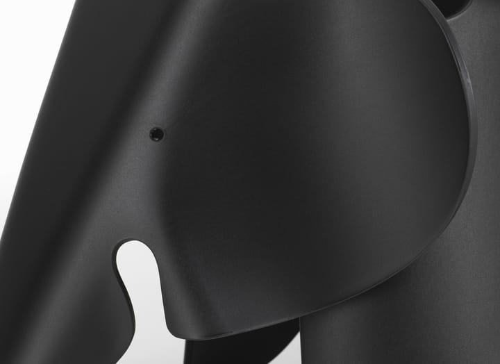 Eames elephant recycled small dekorasjon, Deep black Vitra