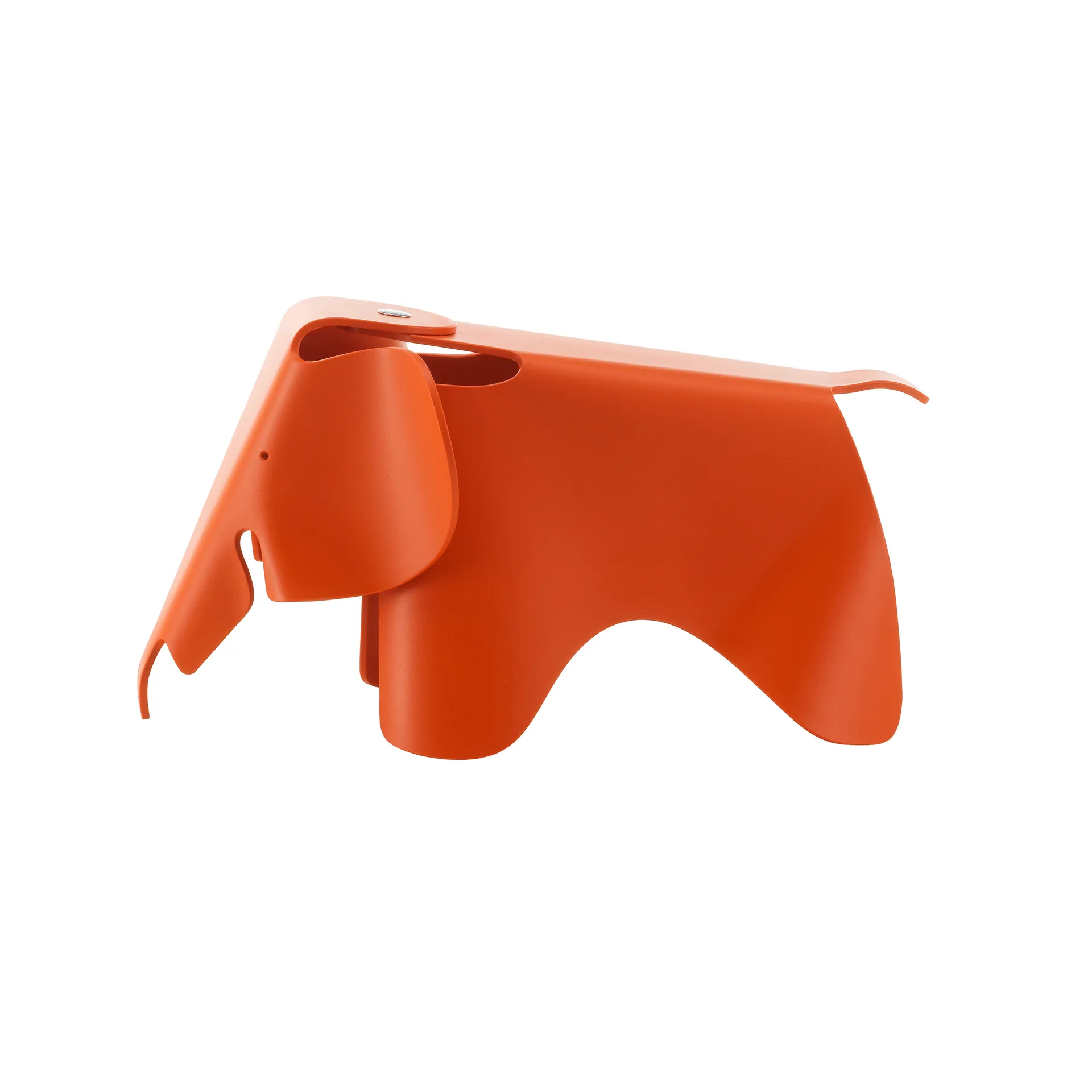 Eames elephant recycled small dekorasjon, Eames Red Orange Vitra