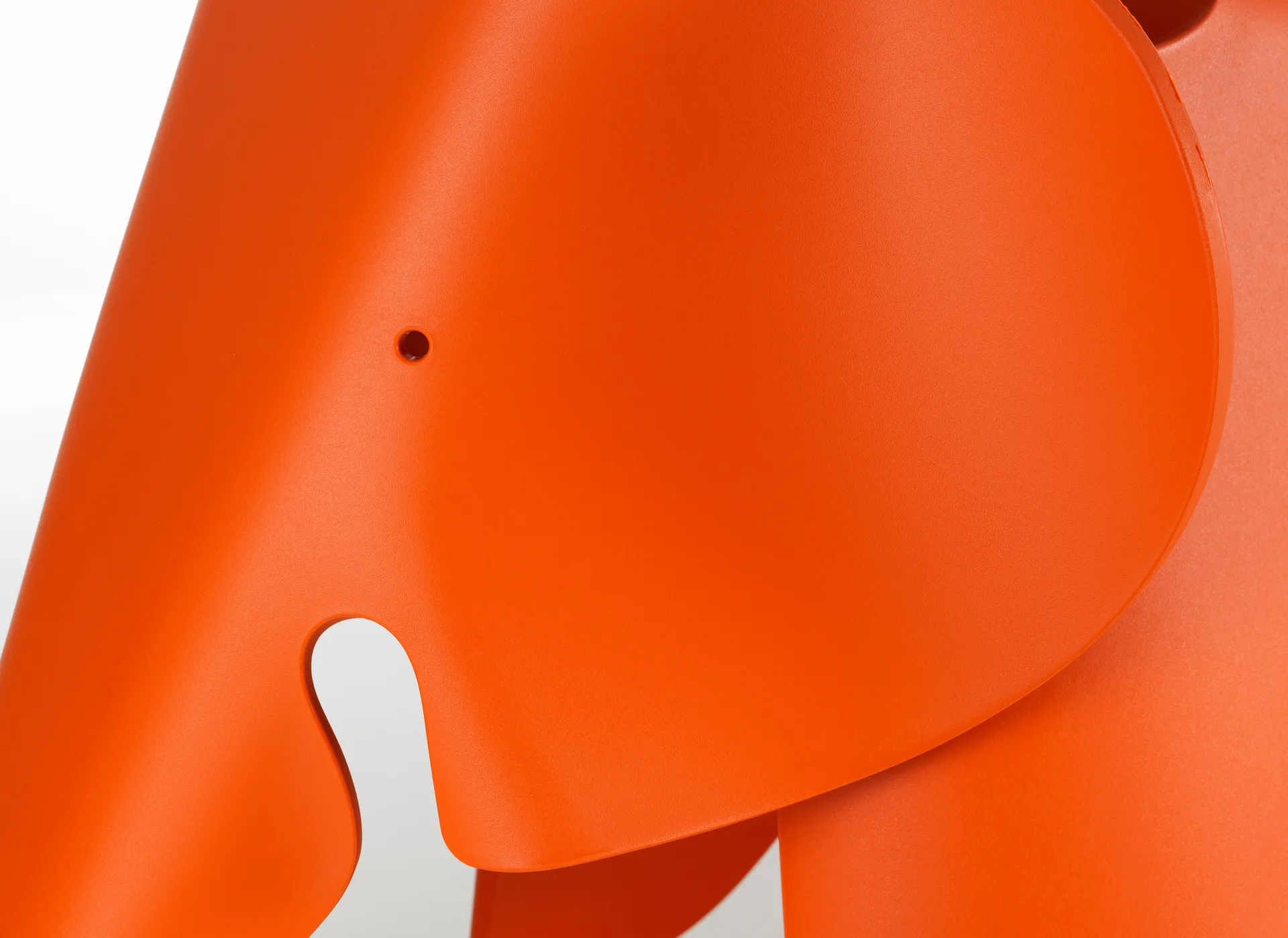 Eames elephant recycled small dekorasjon, Eames Red Orange Vitra