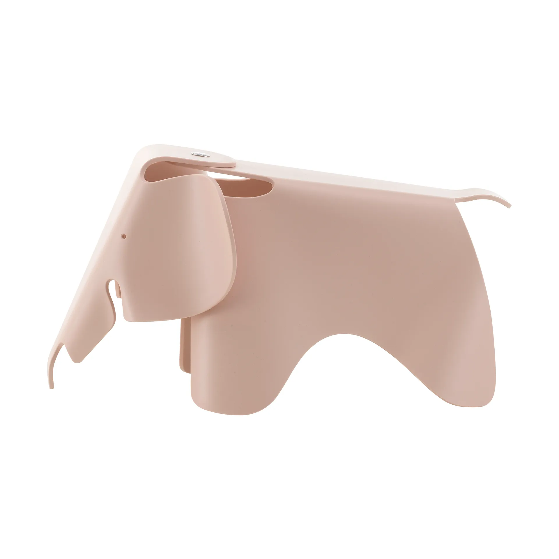 Eames elephant recycled small dekorasjon, Pale rose Vitra
