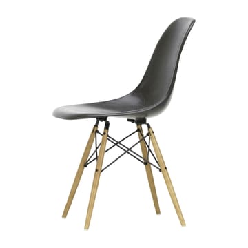 Eames Fiberglass Chairs DSW stol - elephant hide grå, askben - Vitra