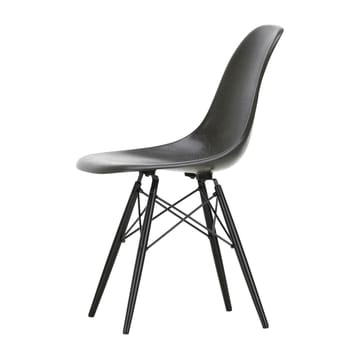 Eames Fiberglass Chairs DSW stol - Elephant hide grå-darkmaple - Vitra