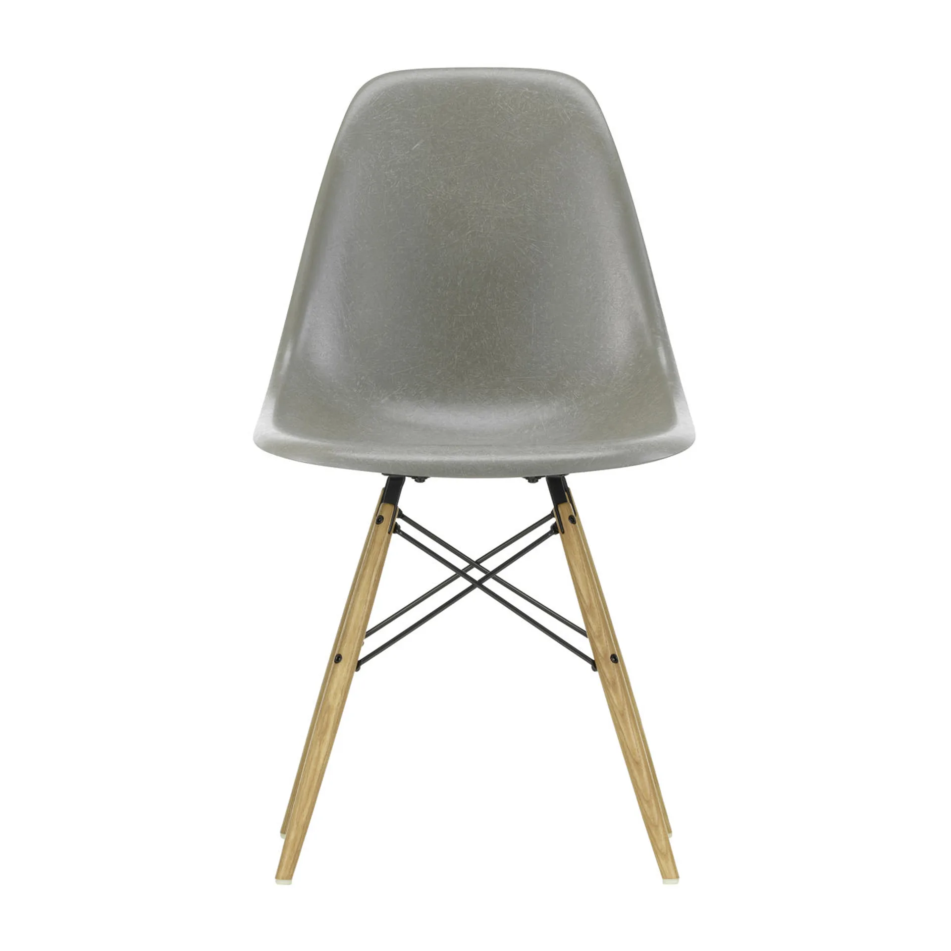 Eames Fiberglass Chairs DSW stol, sea foam green, askben Vitra
