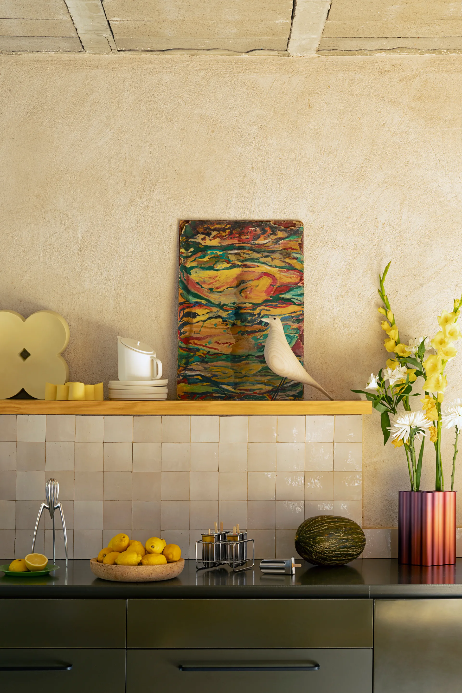 Eames House Bird træfugl, Ask-hvit Vitra