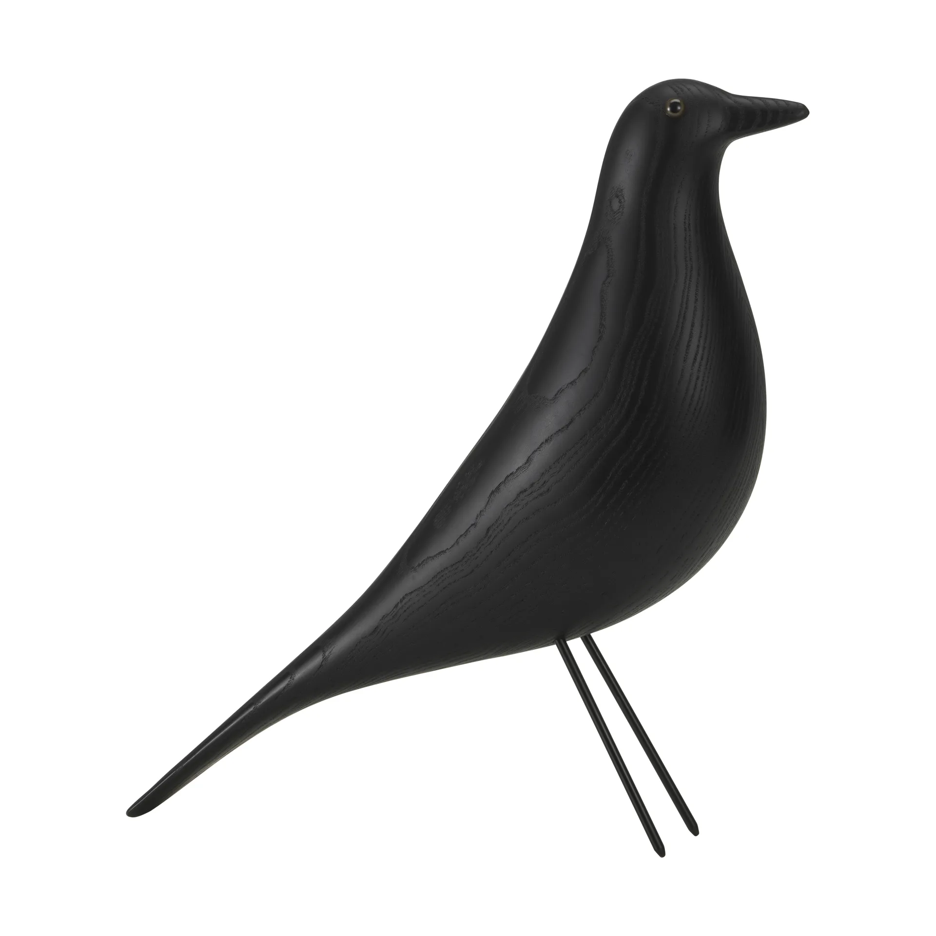 Eames House Bird træfugl, Ask-svart Vitra