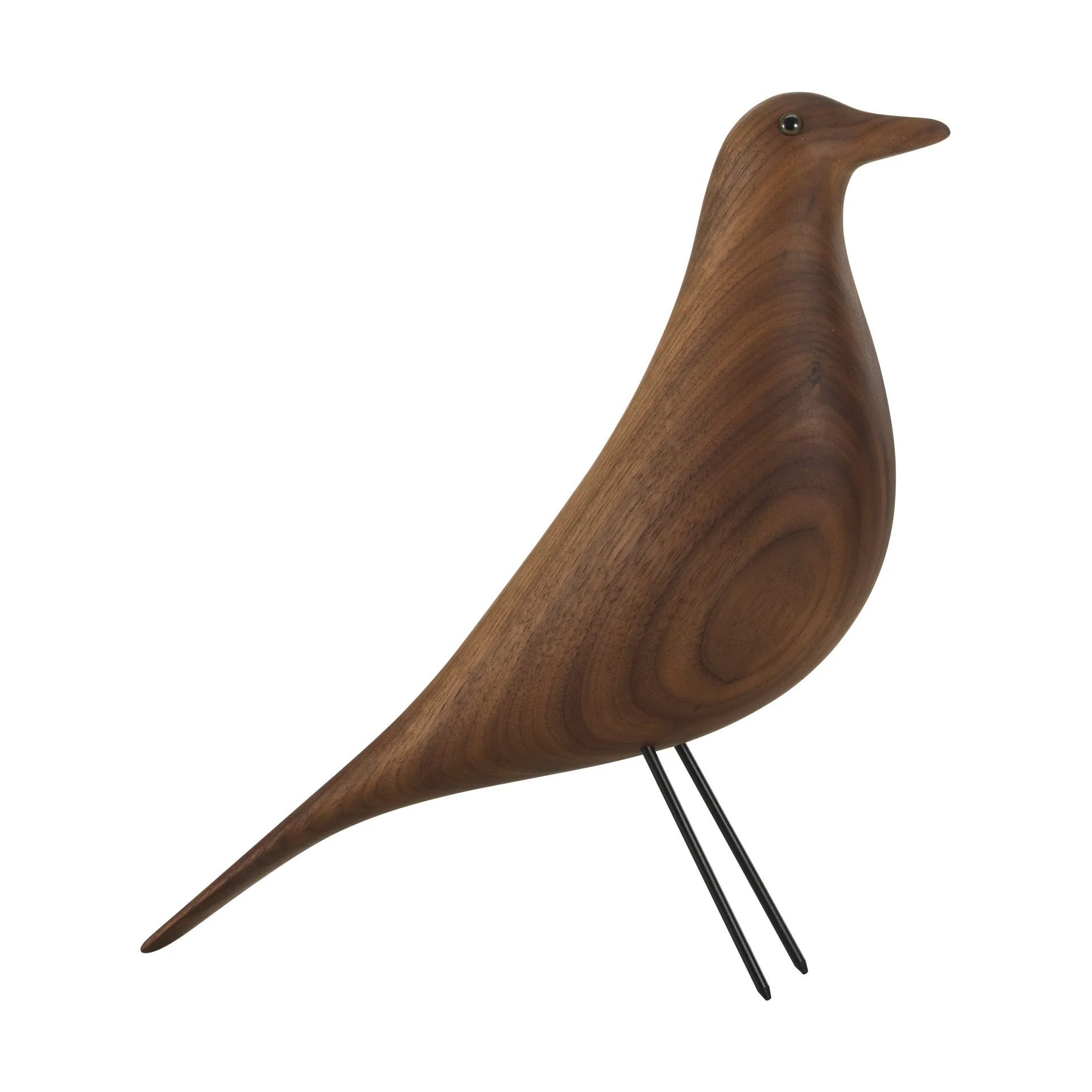Eames House Bird træfugl, Walnut-dark Vitra