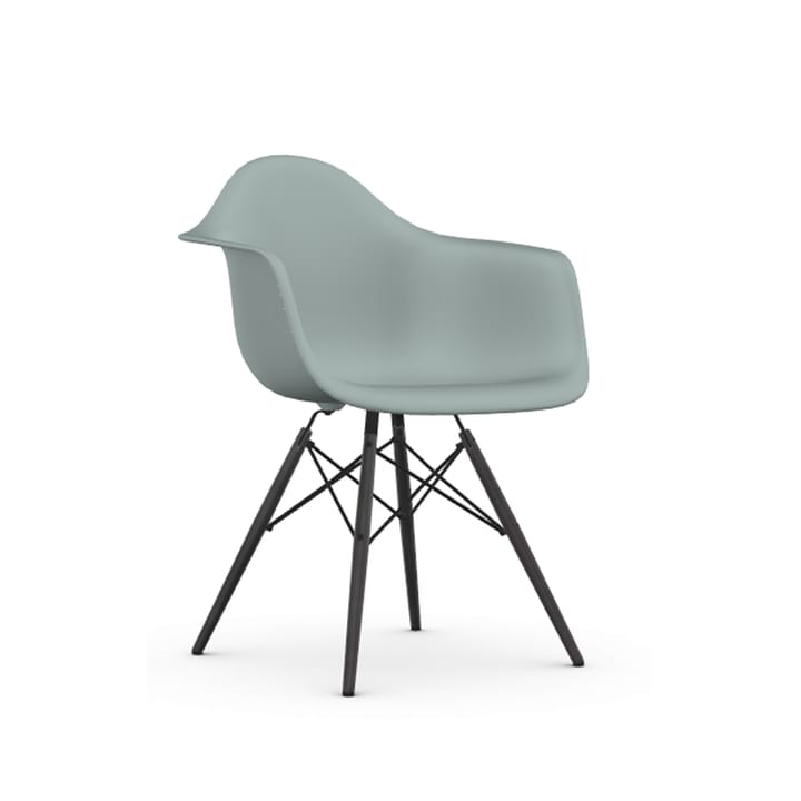 Eames Plastic Armchair RE DAW stol - 24 light grey-black lønn - Vitra
