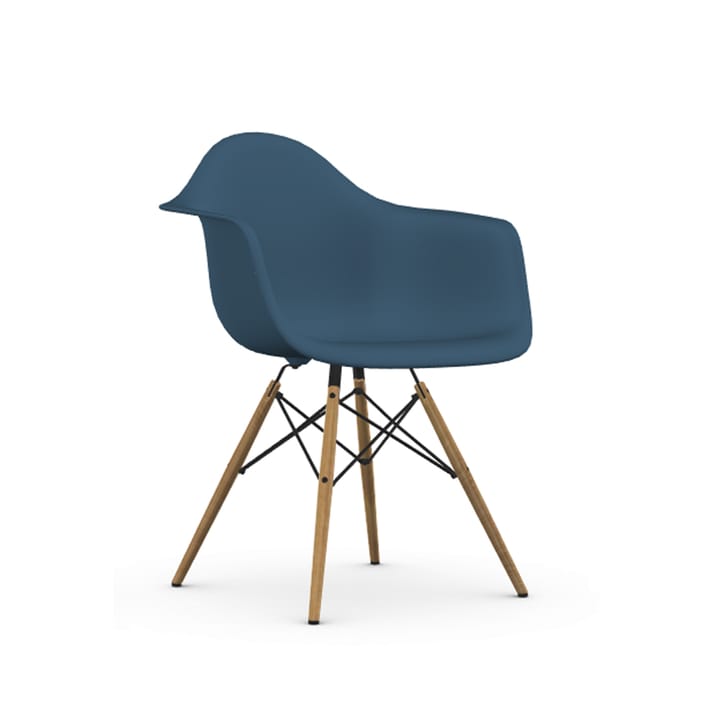 Eames Plastic Armchair RE DAW stol - 83 sea blue-ask - Vitra