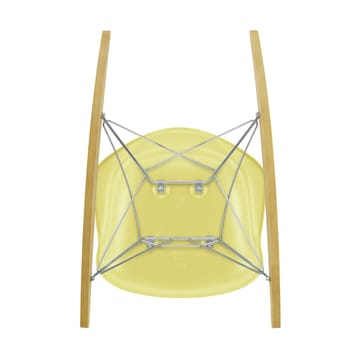 Eames Plastic Armchair RE RAR gyngestol - 92 sitron-chrome-golden maple - Vitra
