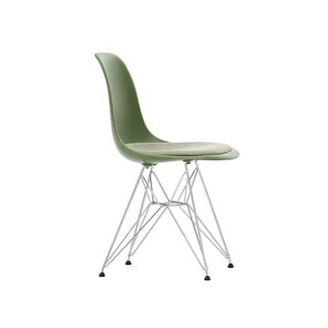 Eames plastic side chair DSR stol polstret sete - Forest-Hopsak 87-Chrome - Vitra