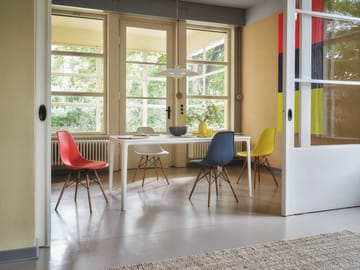 Eames Plastic Side Chair RE DSW stol - 03 poppy red-ask - Vitra