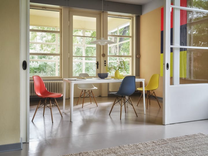 Eames Plastic Side Chair RE DSW stol, 03 poppy red-ask Vitra