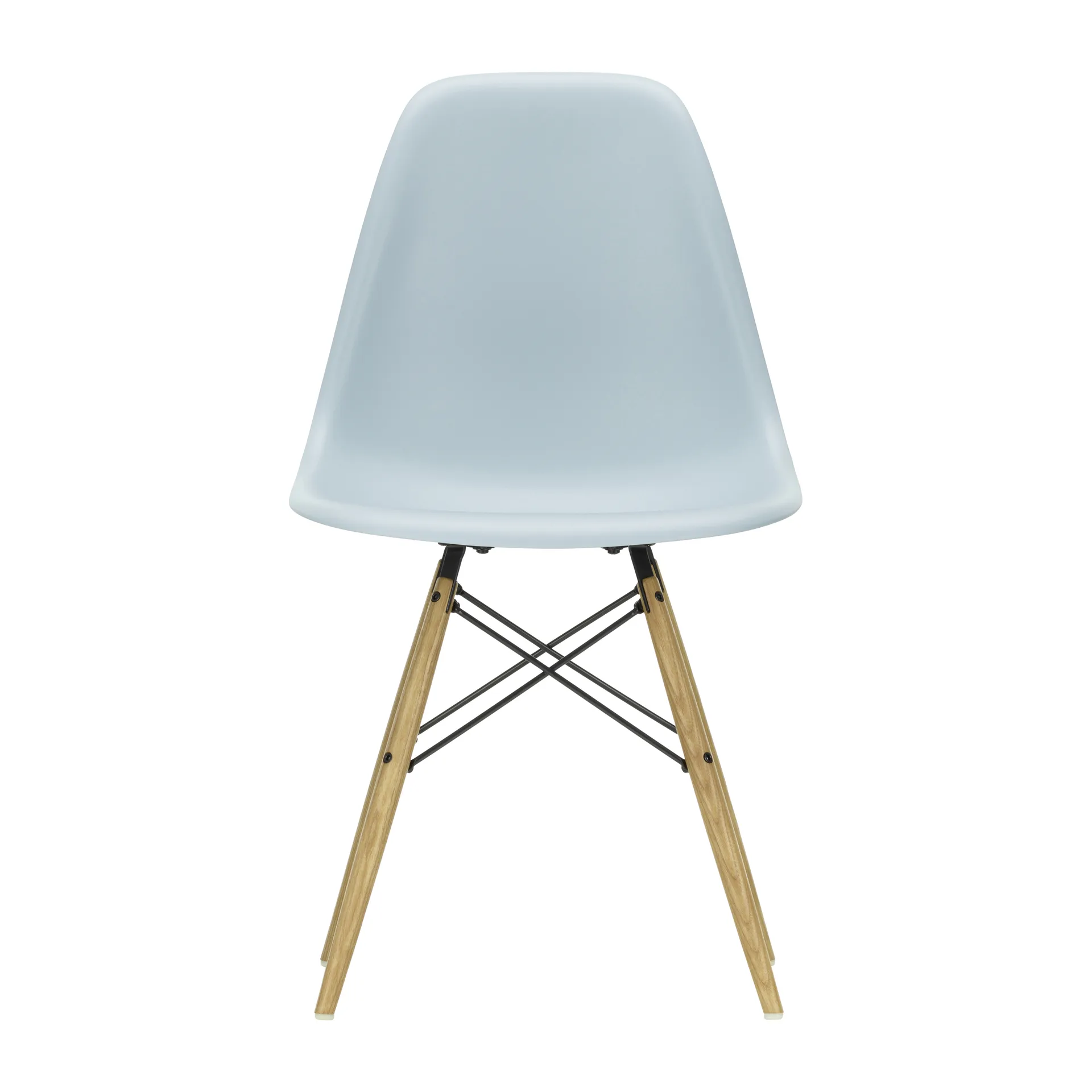 Eames Plastic Side Chair RE DSW stol, 23 ice grey-ask Vitra