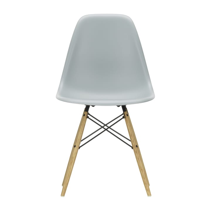 Eames Plastic Side Chair RE DSW stol - 24 light grey-ask - Vitra