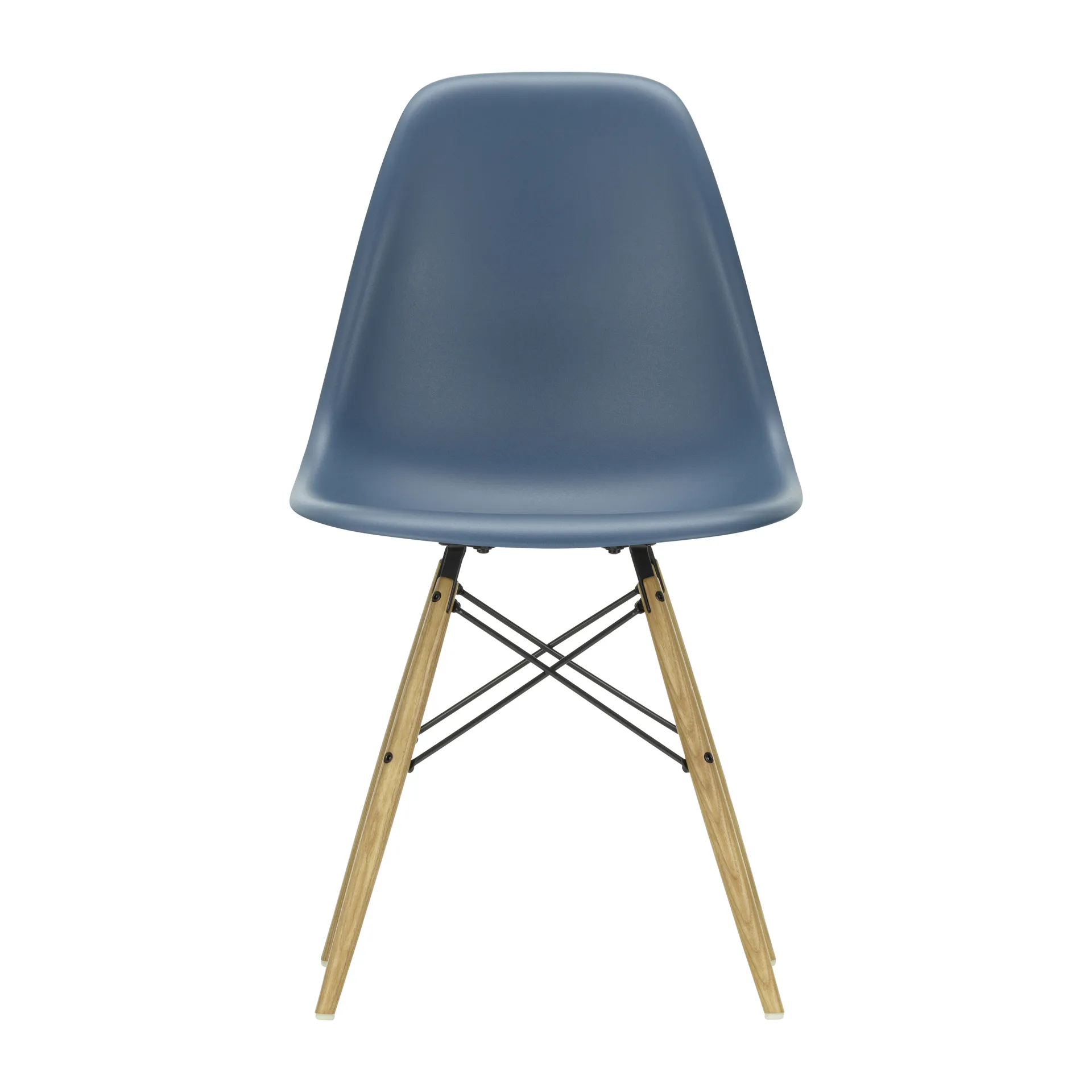 Eames Plastic Side Chair RE DSW stol, 83 sea blue-ask Vitra