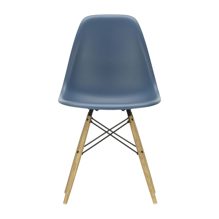 Eames Plastic Side Chair RE DSW stol - 83 sea blue-ask - Vitra