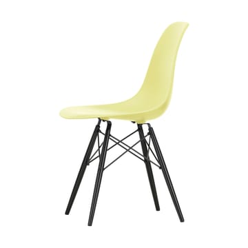 Eames Plastic Side Chair RE DSW stol - 92 sitron-black maple - Vitra
