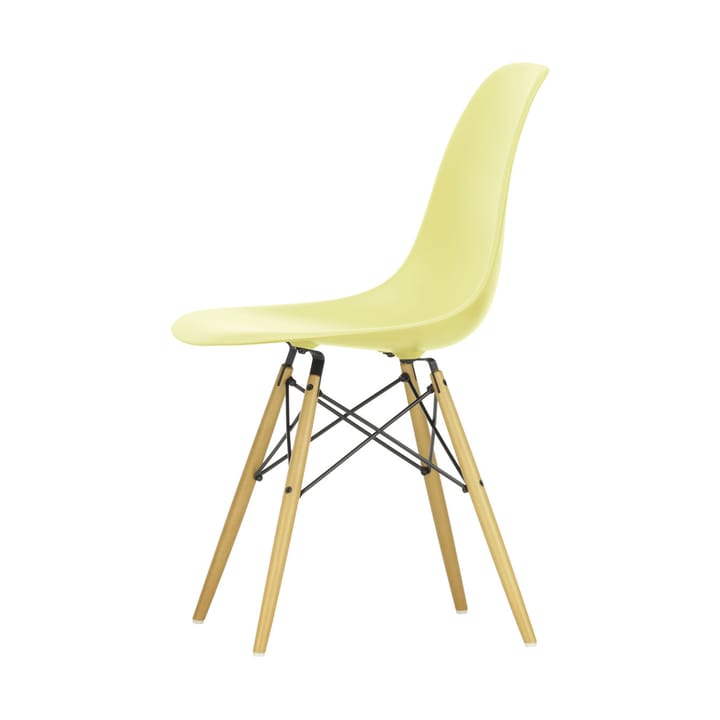 Eames Plastic Side Chair RE DSW stol, 92 sitron-golden maple Vitra