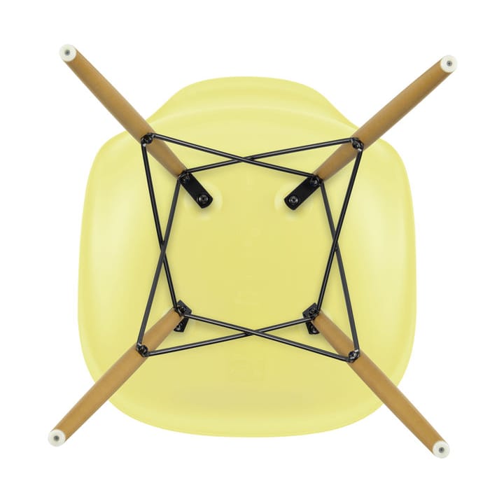 Eames Plastic Side Chair RE DSW stol, 92 sitron-golden maple Vitra