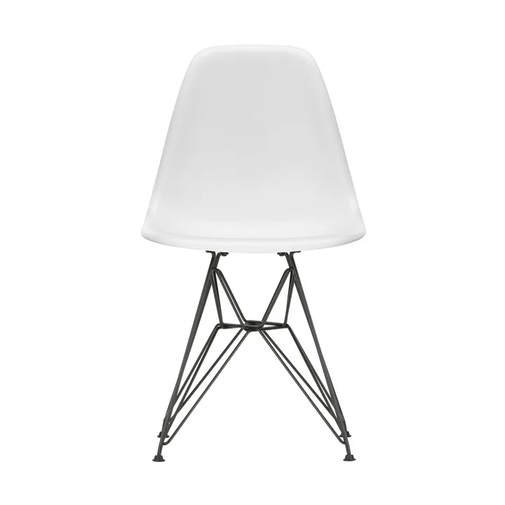 Eames Plastic Side Chair RE DSW stol - White-basic dark - Vitra